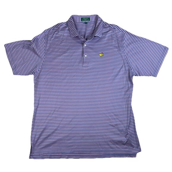 Peter Millar Other - Masters Designed By Peter Millar Polo Golf Shirt Striped Men’s Size XL Preppy